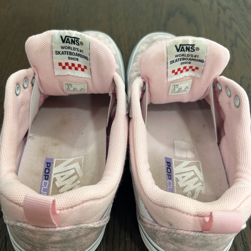 Vans Kyle Walker Pink Pop Cush Skate Shoes - Picture 3 of 6